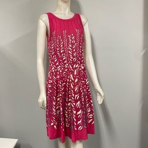 Nic + Zoe Tango Twirl Sleeveless Fit and Flare Dress PM